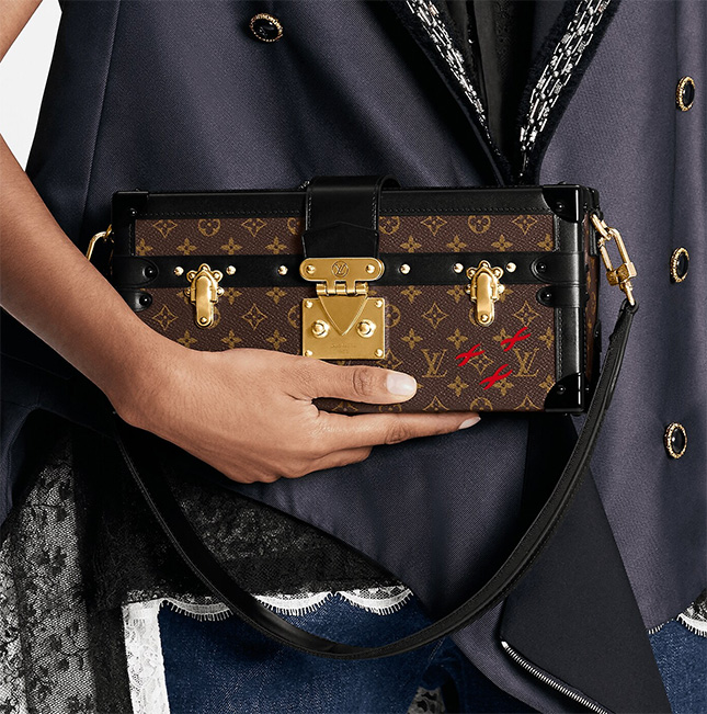Louis Vuitton 2022 Petite Malle East West Monogram - Clutches, Handbags