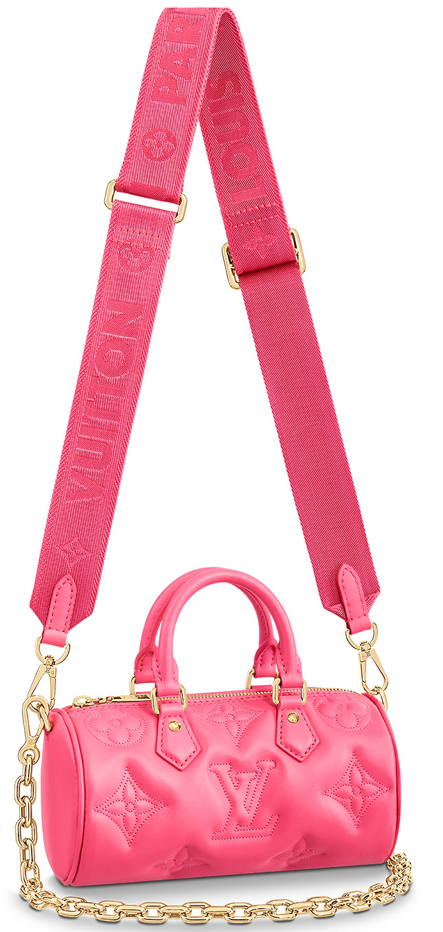 Louis Vuitton Alma Handbag Bubblegram Leather BB Pink 2379291
