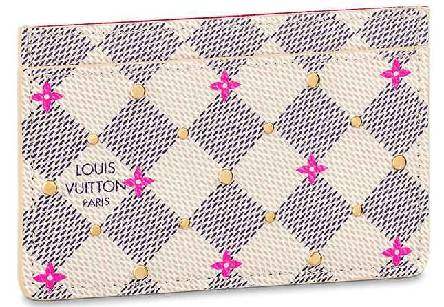 Louis Vuitton Stud Damier Azur Victorine Wallet