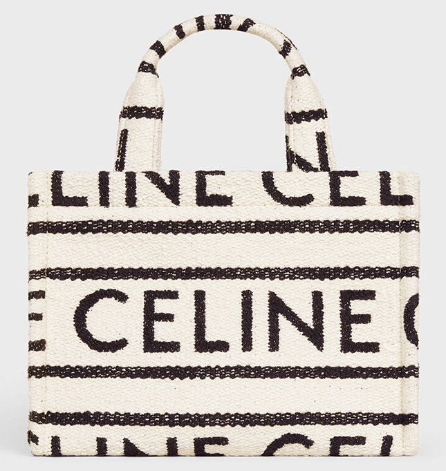 Shop CELINE Cabas 2023-24FW SMALL CABAS THAIS IN TEXTILE WITH CELINE ALL  OVER by CHARIOTLONDON