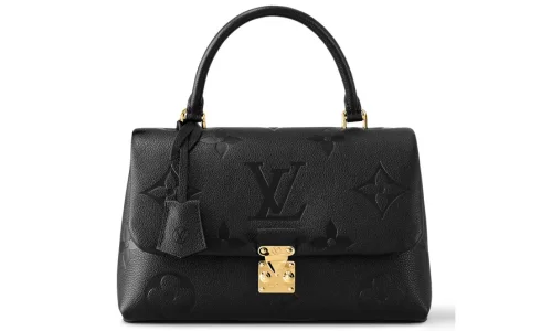 Louis vuitton madeleine mm monogram empreinte leather handbags Featured mage