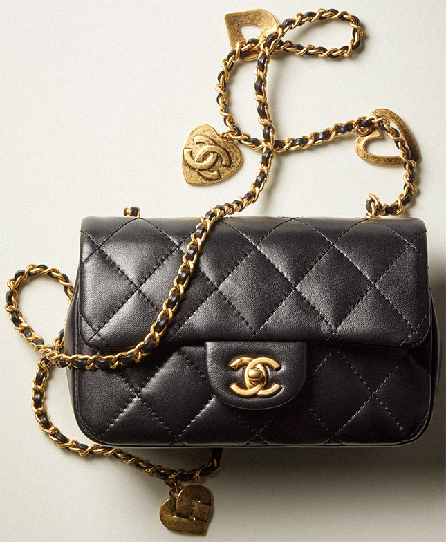 Chanel classic mini rectangular flap bag blue caviar  VintageUnited