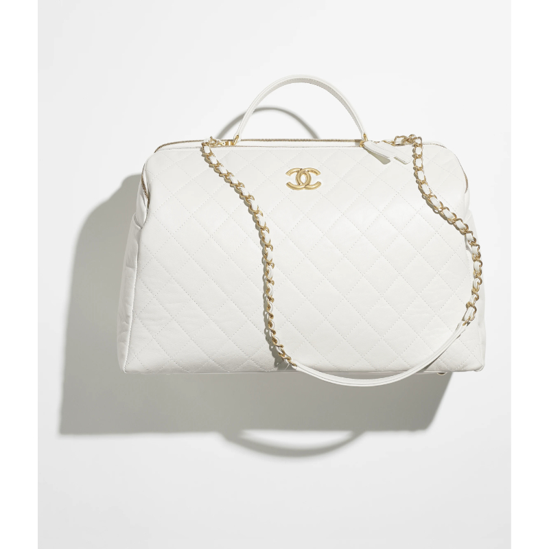 CHANEL 2023 Cruise Maxi Bowling Bag in 2023