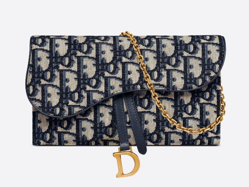 Dior Long Saddle Wallet With Chain | Bragmybag