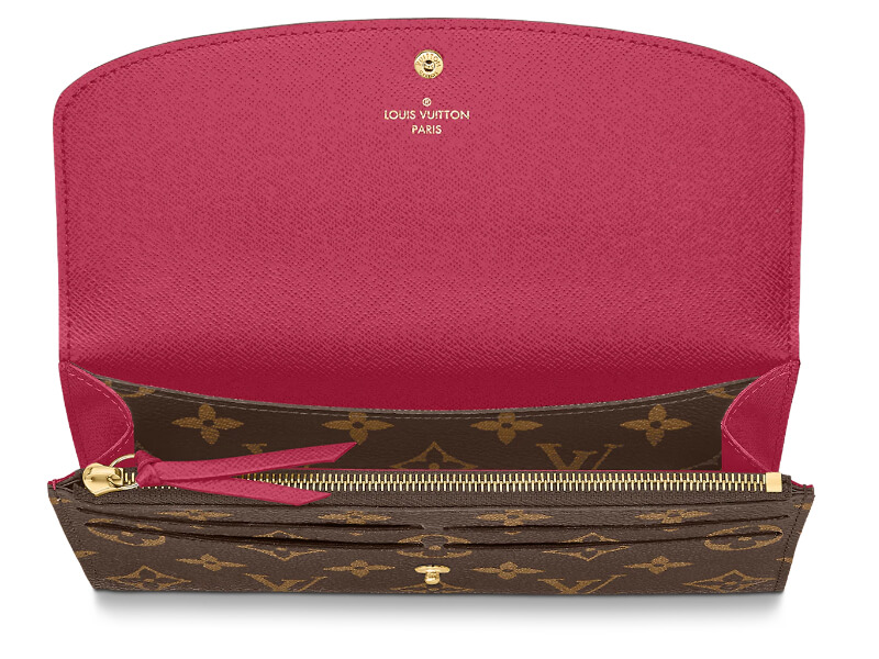 SLG-Louis Vuitton Emilie Wallet Monogram Empreinte REVIEW-What fits inside?  