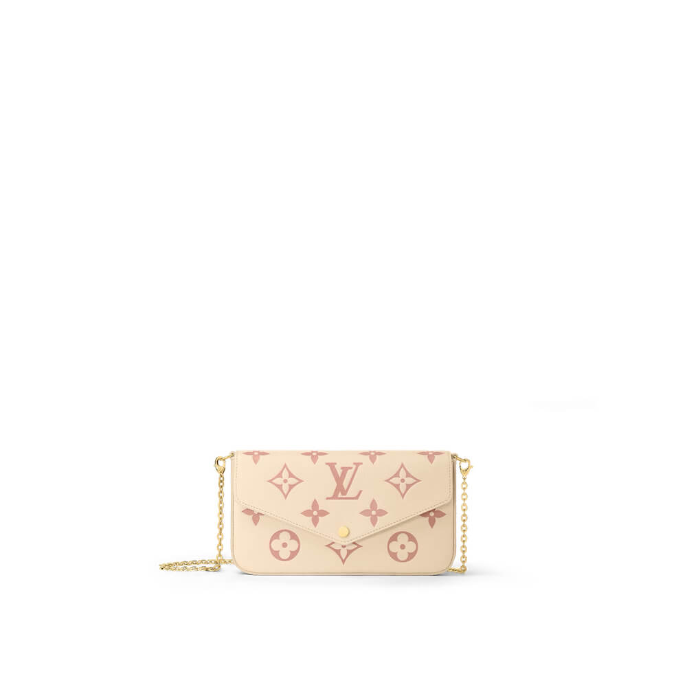 Authentic Louis Vuitton Classic Monogram Felicie Pochette Bag – Paris  Station Shop