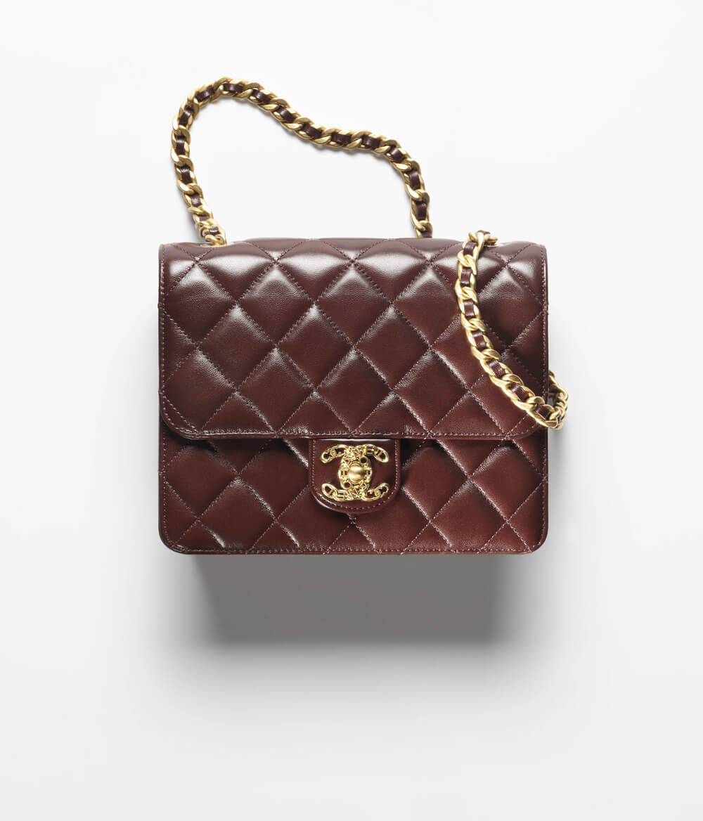 Wishlist & Try On: Chanel New Mini Classic Flap Bag - Coffee and Handbags