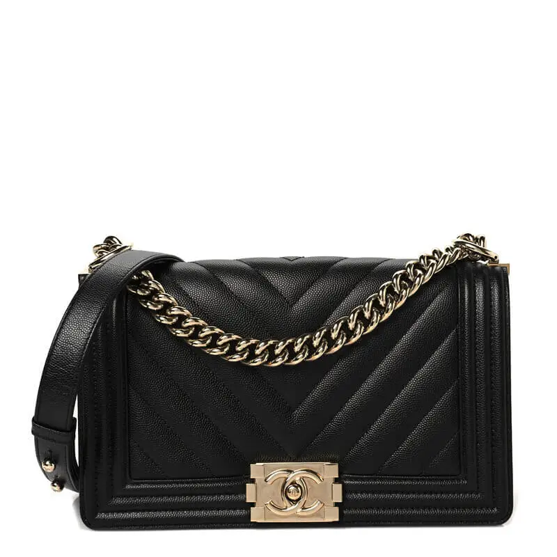 Chanel boy New medium bag prices 19