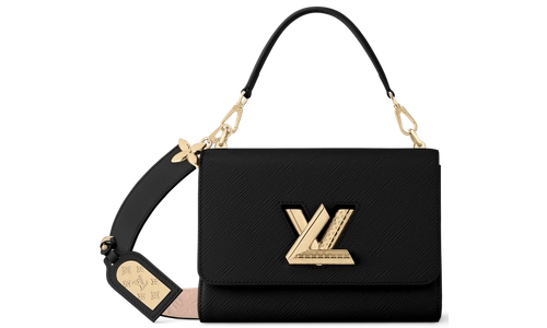 Louis Vuitton Twist MM Bag With Monogramed Mirror Strap in Epi Leather Featured image