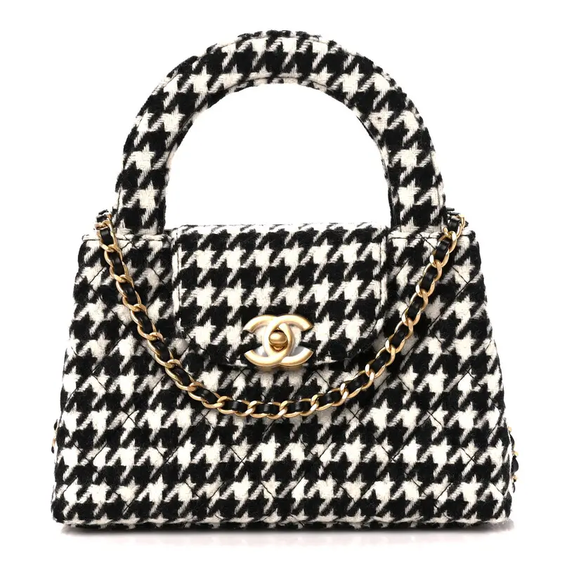 chanel kelly bag light checkered