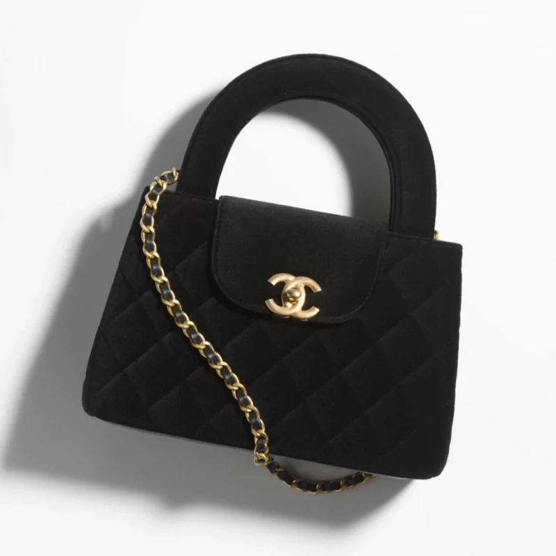 chanel kelly bag velvet