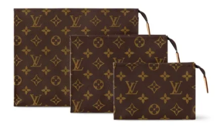 Louis Vuitton Trio Toilet Pouch in Monogram Canvas Featured image