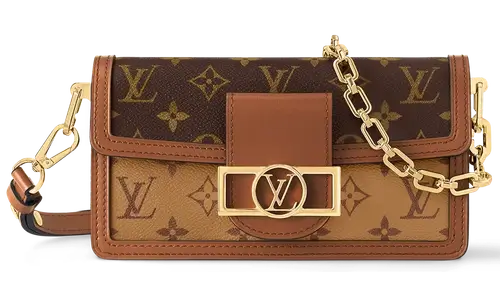 Louis Vuitton Dauphine East West Bag in Monogram Reverse Featured image